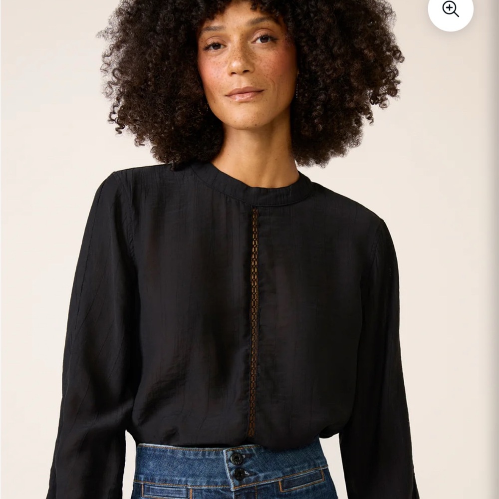 Cloth & Stone Black Blouse from Evereve